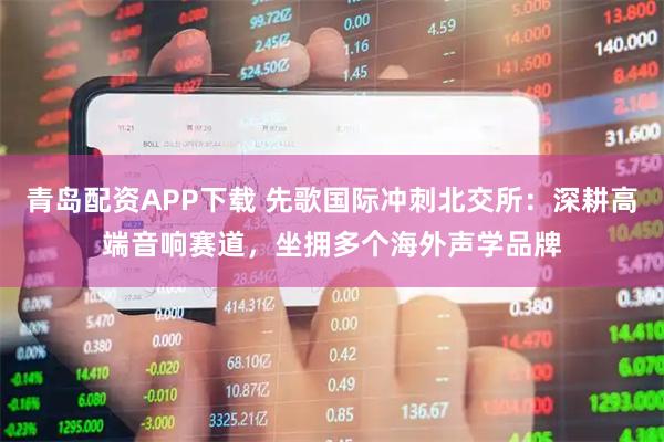 青岛配资APP下载 先歌国际冲刺北交所：深耕高端音响赛道，坐拥多个海外声学品牌